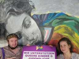 Wear it purple day 2024 (Queeres Zentrum Erfurt)