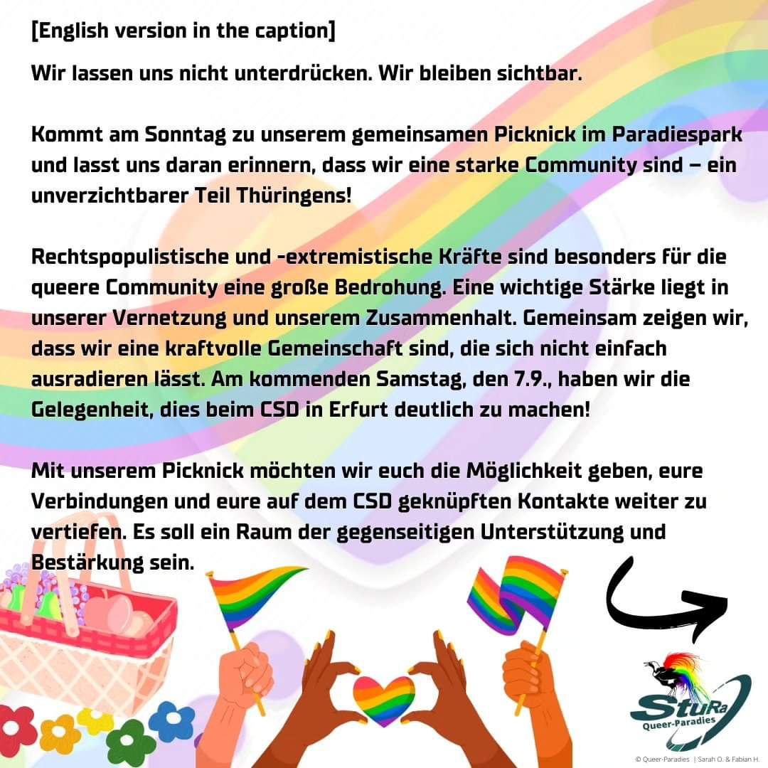 Pride Paradies Picknick