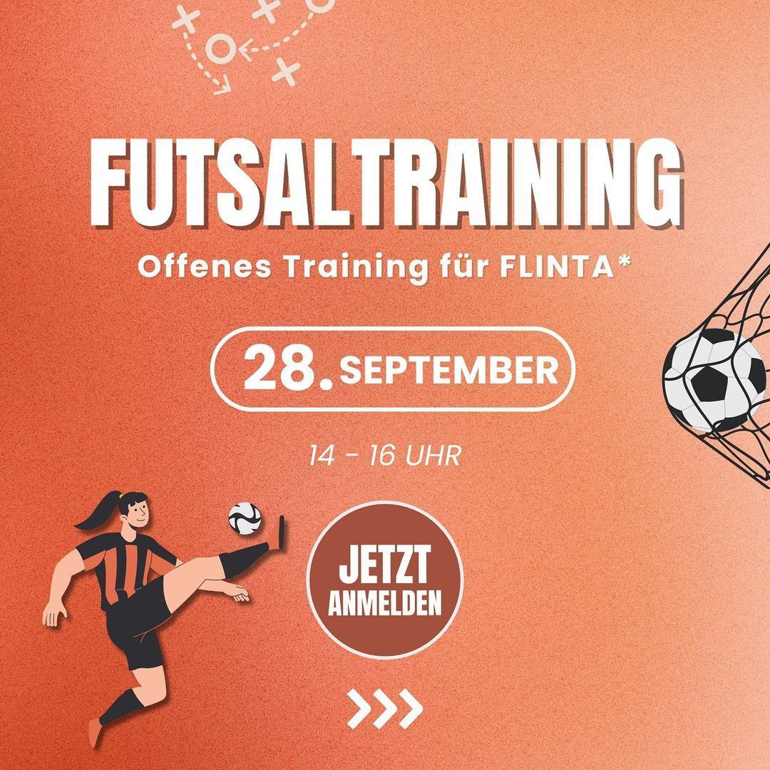 Futsaltraining - Offenes Traing für FLINTA*