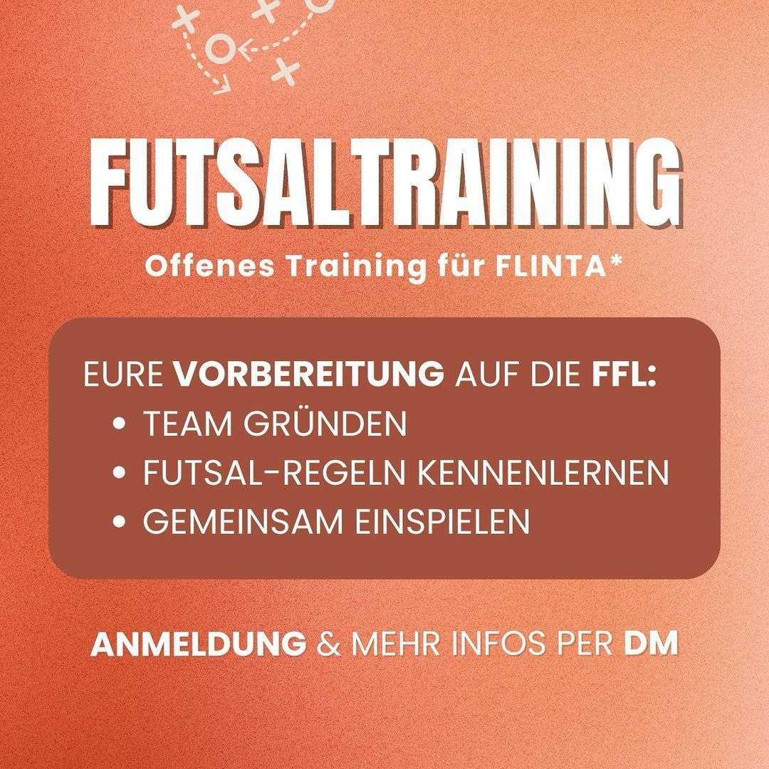 Futsaltraining - Offenes Traing für FLINTA*